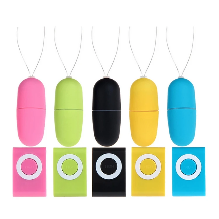 Hot Mini Clitoris Stimulate Female MP3 20 Speed Wireless Remote Control Vibrating Vibrator Love Bullet Jump Egg for Woman Vagina