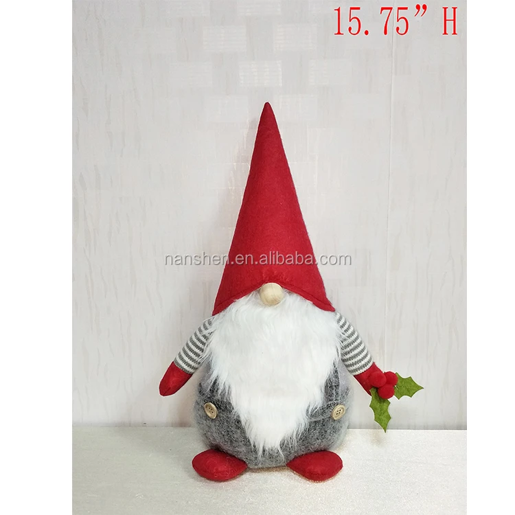 Christmas Gnome Swedish Santa-HandmadeScandinavian Tomte Figures Plush Nordic Nisse Sockerbit Elf Dwarf Decorations
