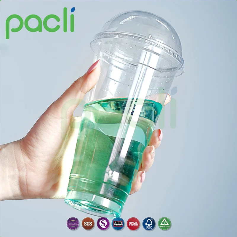 plastic cup with lid