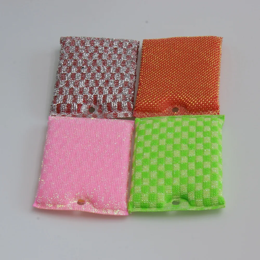 13*9*1.6cm sponge scourer for kitchen cleaning HL15011