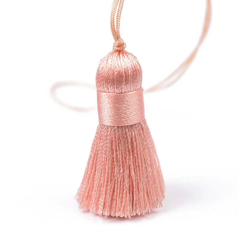 LONGJIE  20 colors fashion handmade 3.5cm mini tassel small tassel