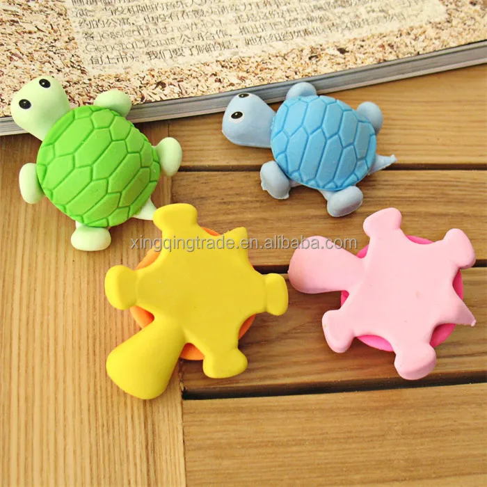 Канцелярские принадлежности для детей, ластик-карандаш, супер милый ластик в форме черепахи, безопасные нетоксичные канцелярские принадлежности