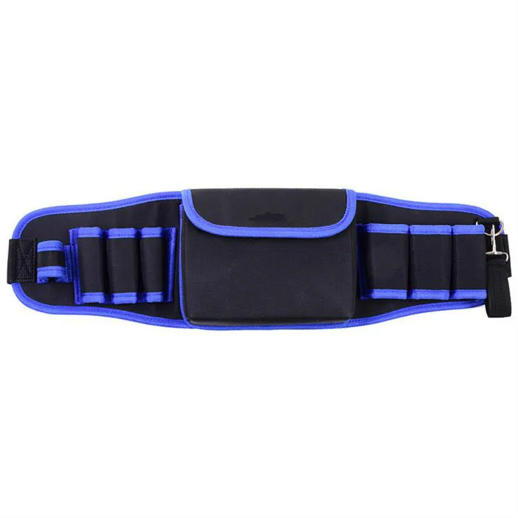 Пользовательский синий цвет мульти карманная электрическая поясная сумка для инструментов