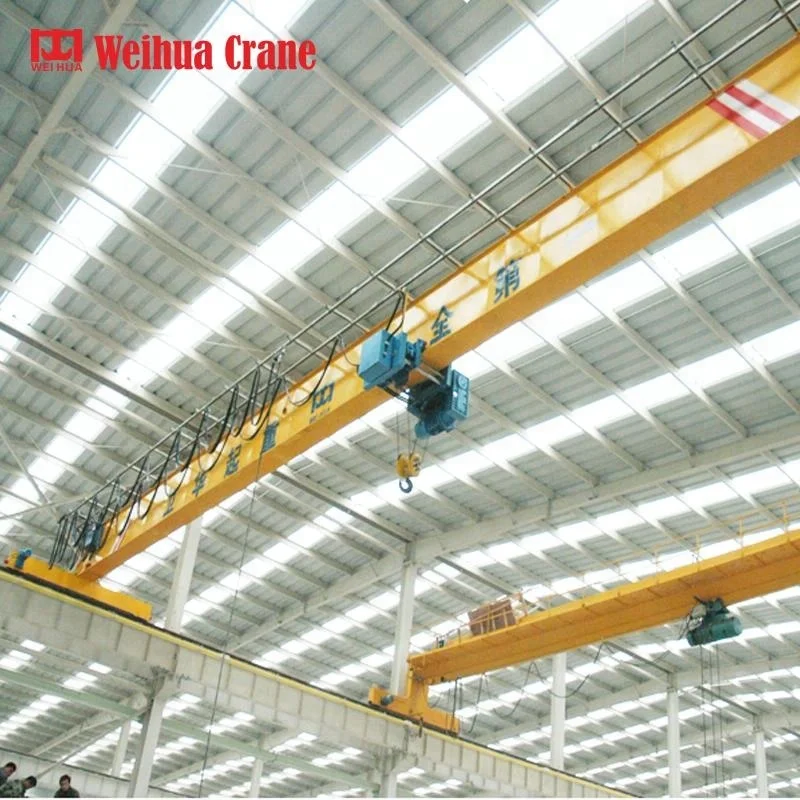 WEIHUA 5 Ton Europe Style European Single Girder Workshop Electric Overhead Traveling Eot Crane
