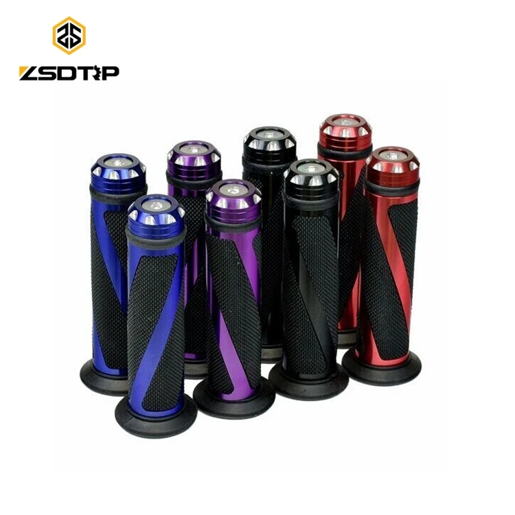 SCL-2015010051 colorful motorcycle handle grip of motorcycle cnc hand bar grip