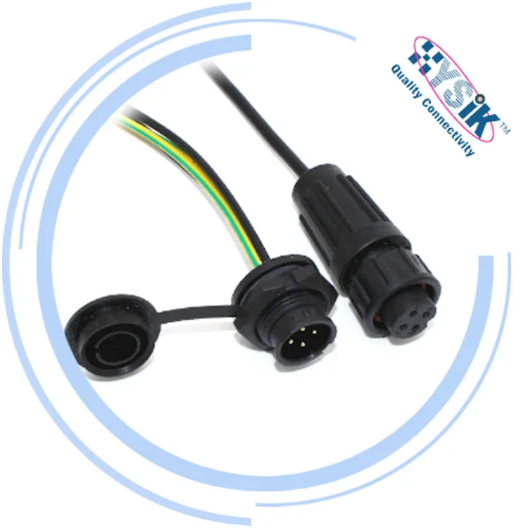 
waterproof plastic Conxall/Switchcraft female male IP68 LTW 2 3 4 5 6 7 8 10 12 pin poles bayonet Lock connector 