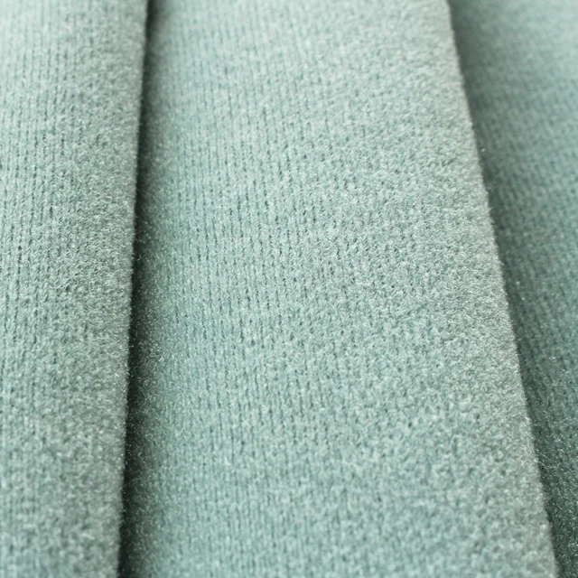 100% Polyester Tricot Brush Fabric Dazzle Loop Velvet Fabric for Car Seat Cover