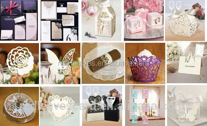 Hot Clear Acrylic Invitations Card Acrylic Wedding Invite with Envelope,Customized Text Foiling Floral