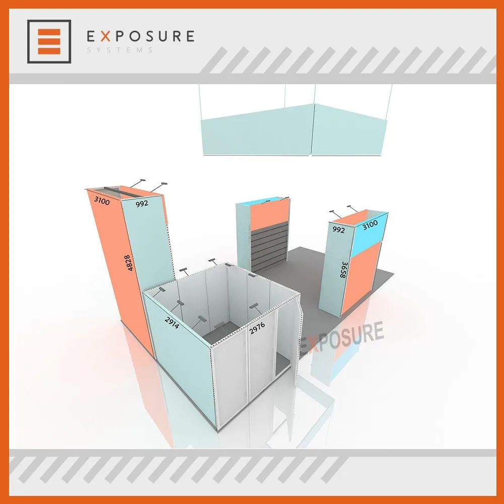 Professional Manufacturer Creative Ideas For Exhibition Stalls With High Performance