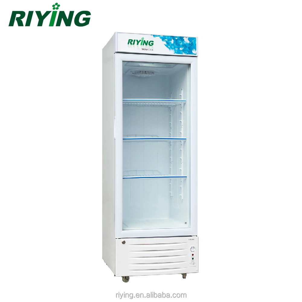 192 Liter Upright Showcase Display Cooler Fridge Refrigerator LG-192