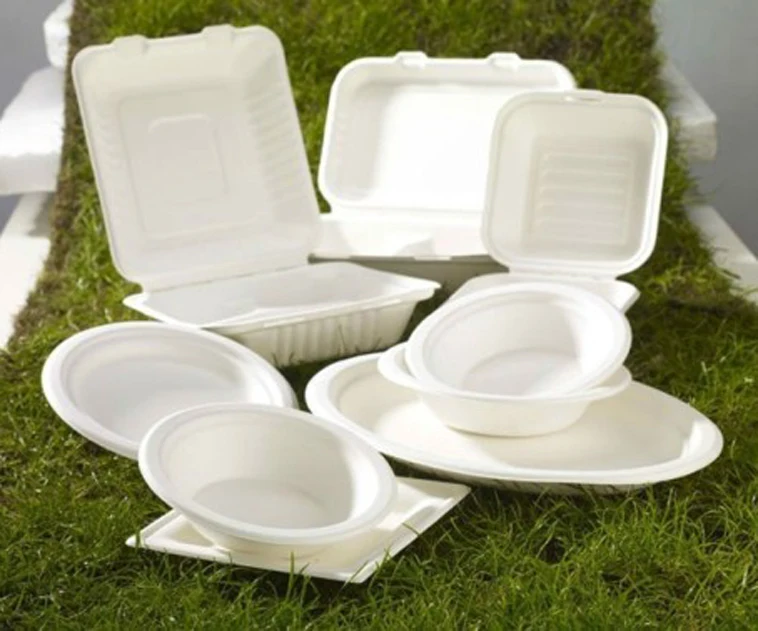 Food packaging Industrial Use and Embossing Printing Handling take away food packaging