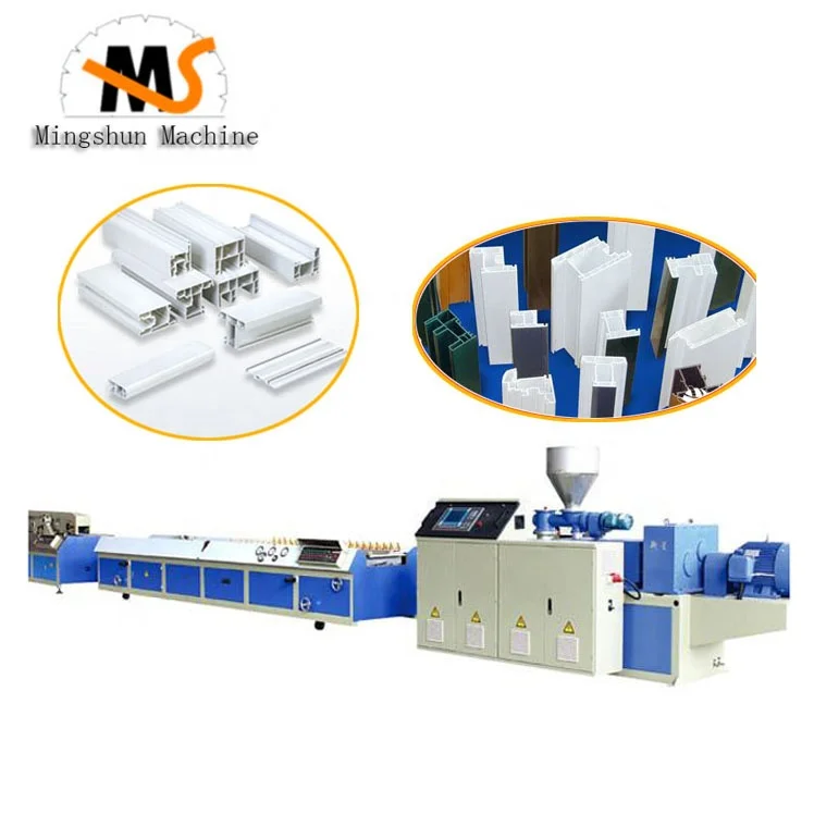Plastic PVC UPVC window and door frame machine price