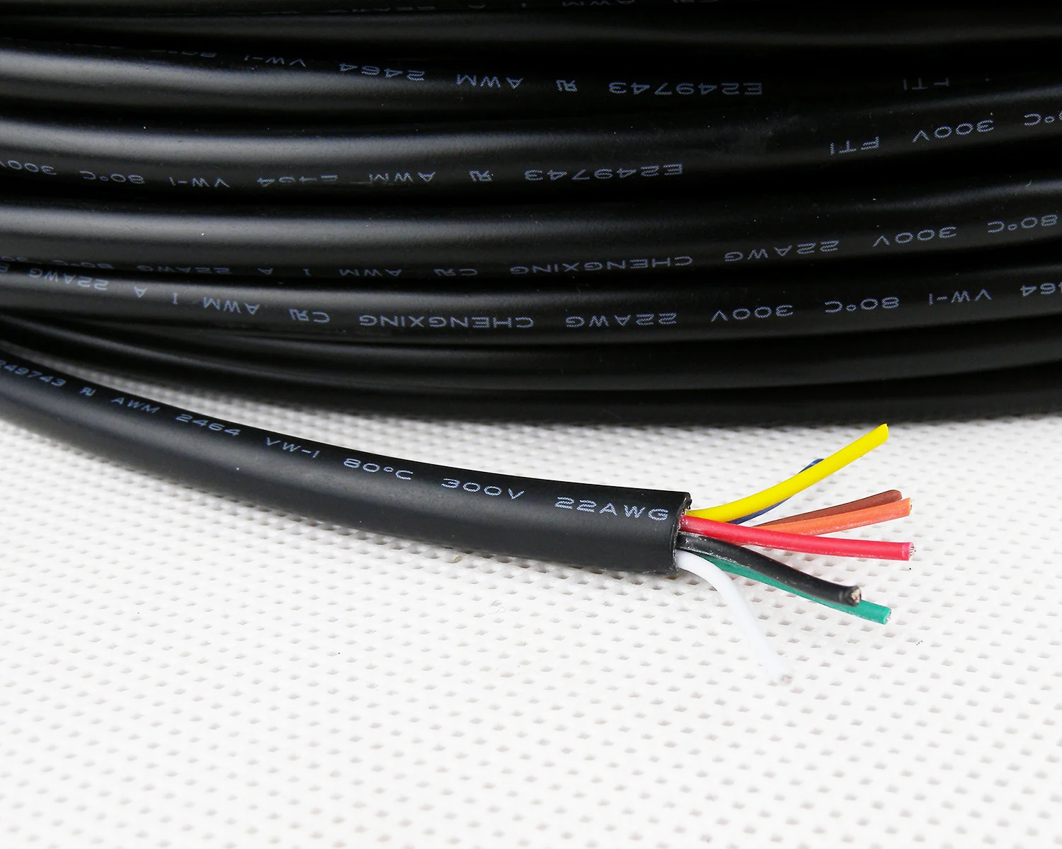  AWM ul2464 18AWG 3C гибкий изолированный кабель управления из