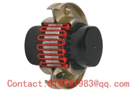 Vertical split cover design standard JSB type flexible grid coupling