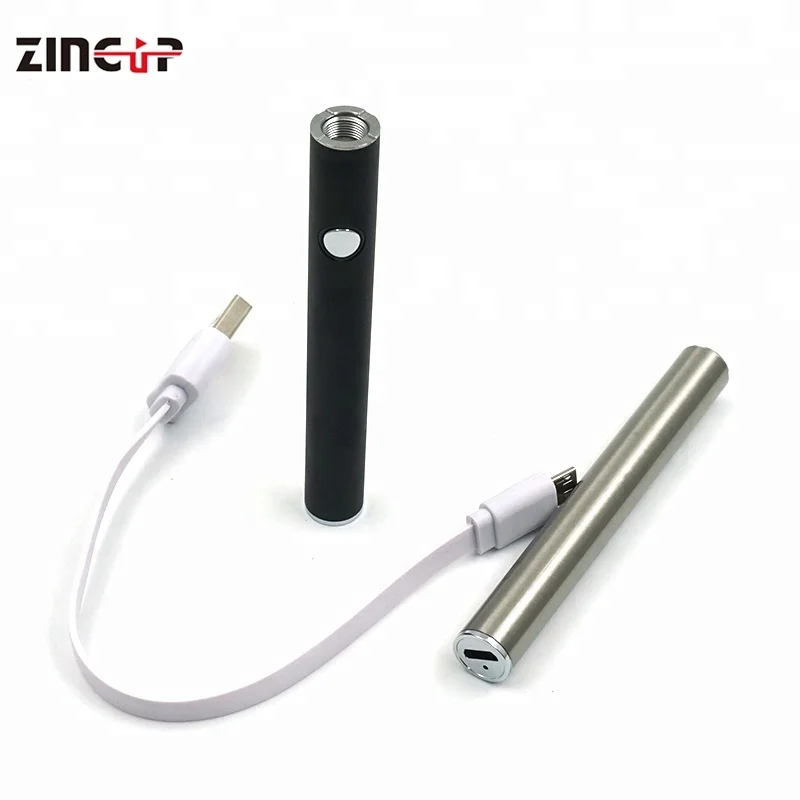 
ZingUp Wholesale 510 Battery Max Preheat Pure Cbd Oil Vape Pen Battery 