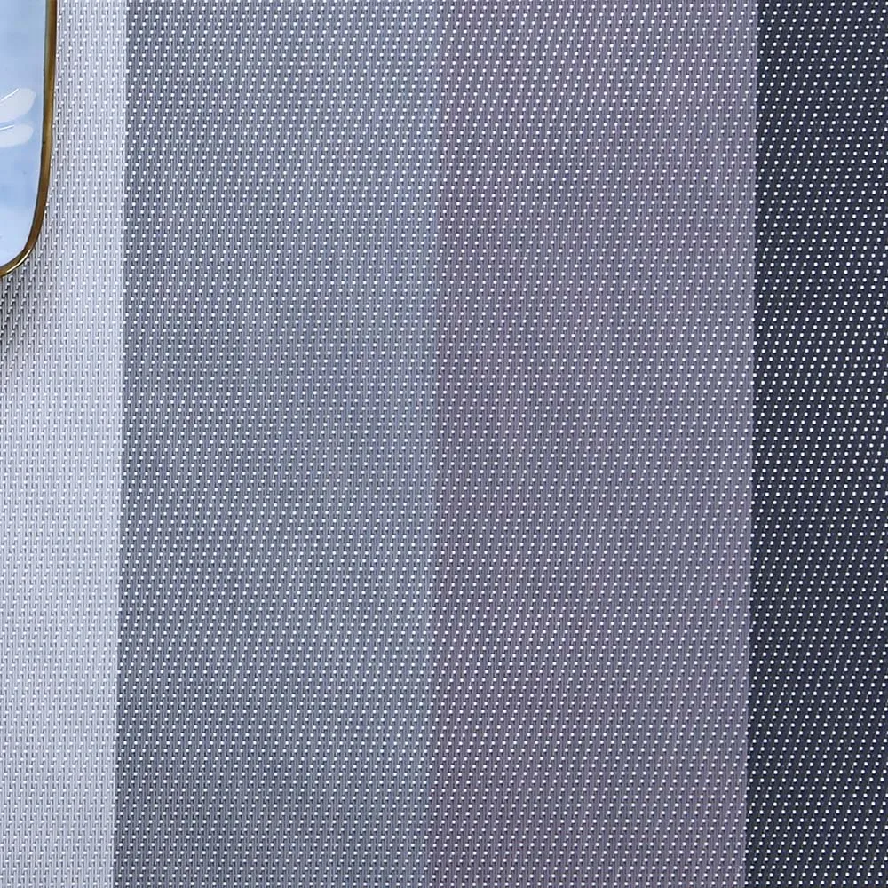 Reach passed best price wholesale kitchen hot food custom chinese plastic pvc vinyl woven fabric placemat table plate mat place