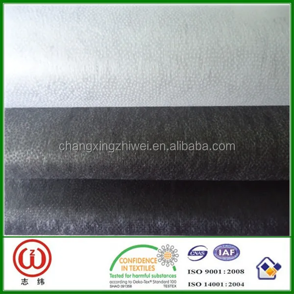 
 Термоскрепленная прокладочная ткань из 100% полиэстера, Таиланд  