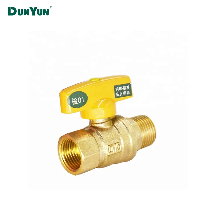 Китайский производитель NPT/BSP латунный кованый газовый шаровой кран 1/2 дюйма, цена