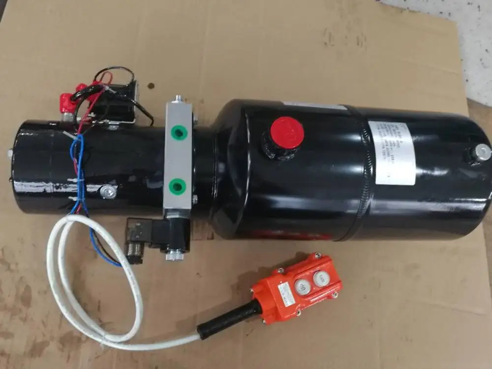 DC24V  hydraulic power unit pump for tipper trailer