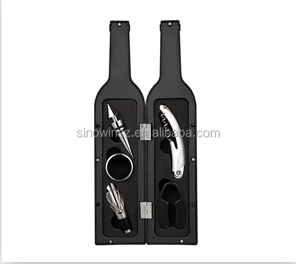 Novelty Bottle Shaped Wine Gift Sets Wine Accessory
