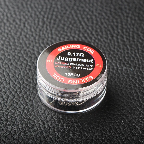 
2016 sailing the best coil for you clapton coil vaping with acrylic box vaper coil for vapor 