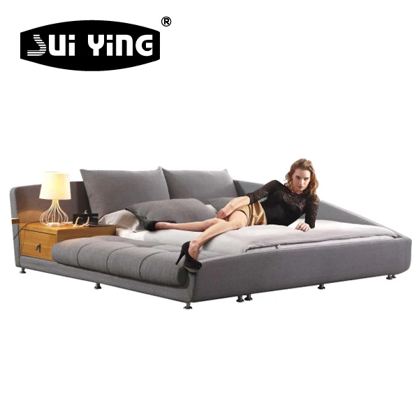
wholesale high quality nice tv bed modern room furniture C028 