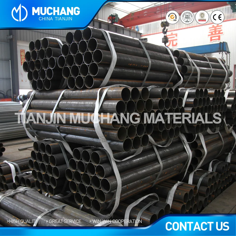 schedule 40 Heavy lubricated Steel round pipes