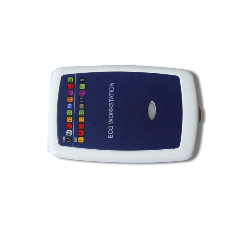 Портативная ручная рабочая станция CONTEC8000GW bt ECG EKG, 12 выводов данных ECG