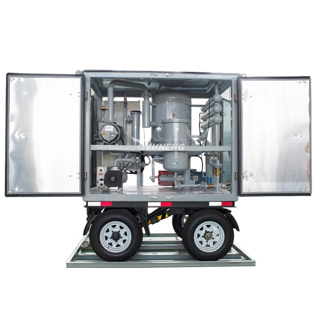 6000L/H High Vacuum Transformer Oil Filtration and Dehydration Plant