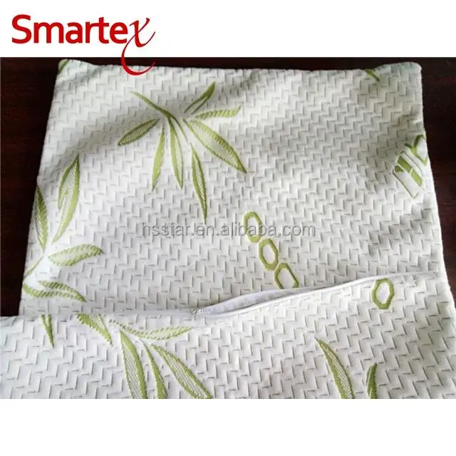 Hot Sell 100% Waterproof Bamboo Pillow Protector Case With Mesh To Let Air Out