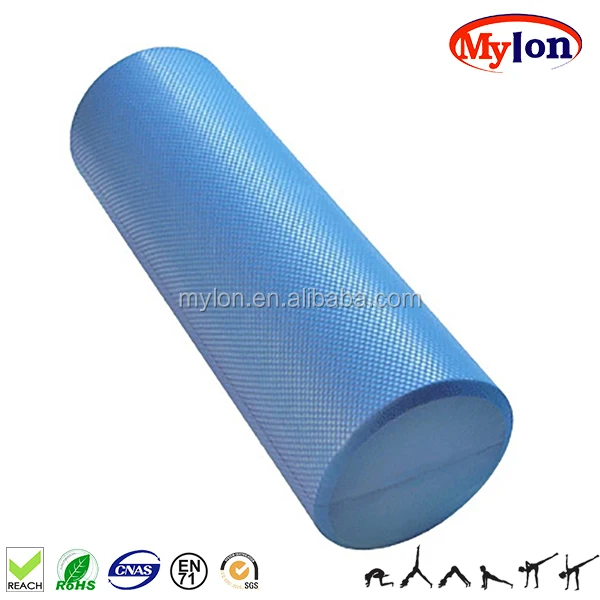 Yoga Pilates Massage Workout Exercise Rehab Physio Gym Therapy Sports Injury Smooth Texture High Density EVA foam roller