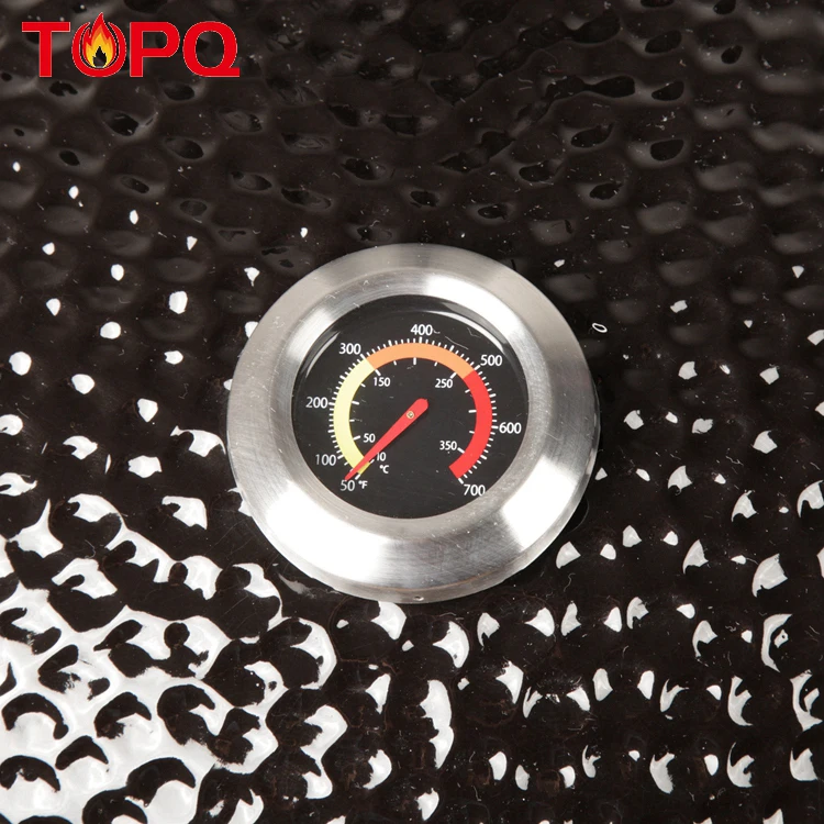 Topq Tandoor Clay Oven 23 Inch Barbecue Ceramic Grill