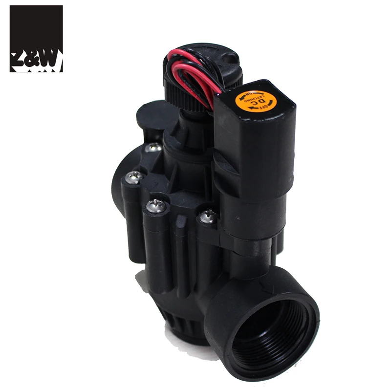 plastic irrigation electric solenoid valve 150P 1.5 inch DN40 PE50 24V AC WATER FLOW CONTROL nylon reinforce