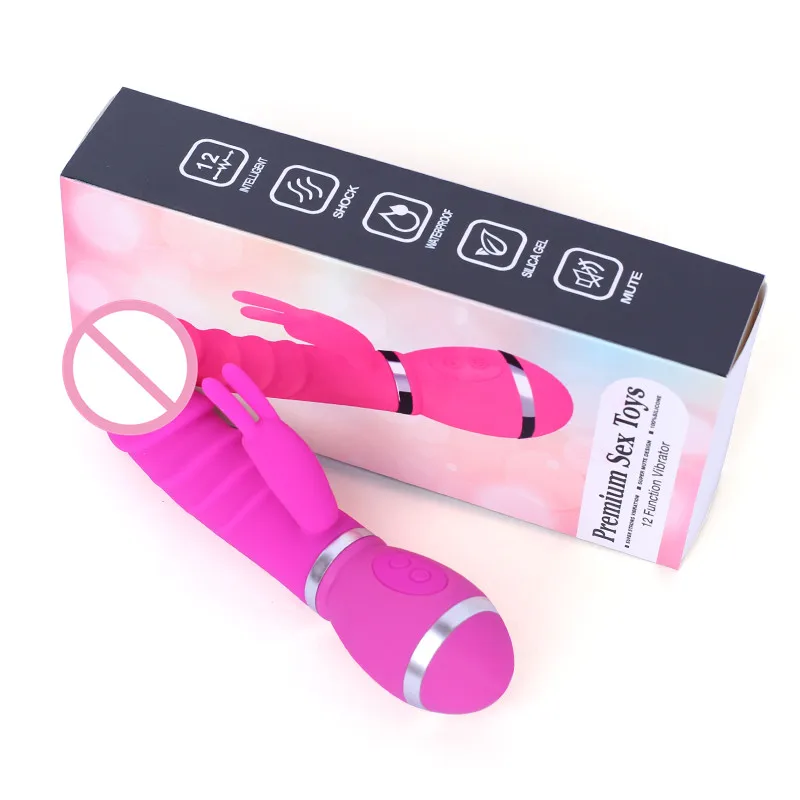 Electric Adult Sex Toy Girl Finger Thrusting Anal G Spot Old Woman Double Rabbit Penis Vibrator Big Realistic Dildo For Men