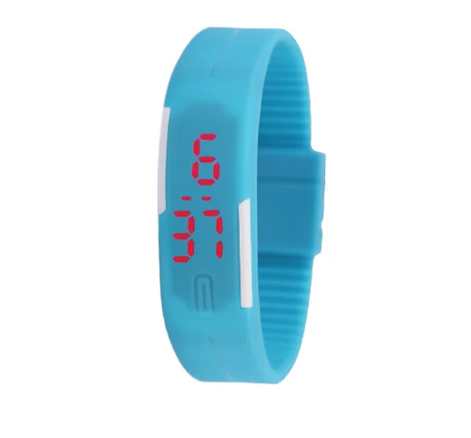 Fashion Men Led Digital Watch Women Casual Yoga Silicone Sports Wristwatch Children Kids Watches Outdoor Bracelet Watches Clock