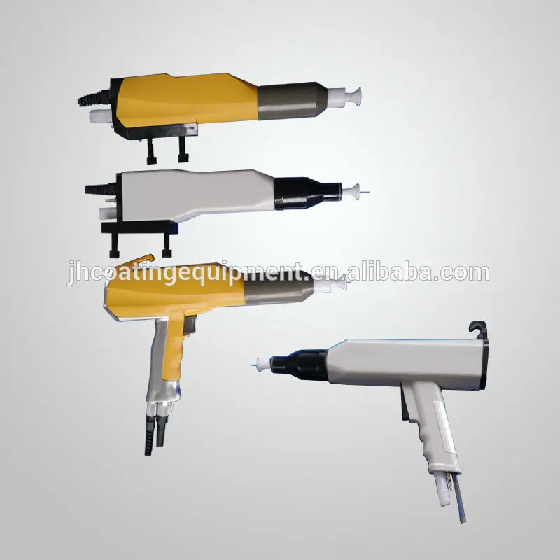 manual powder coating gun and gun parts