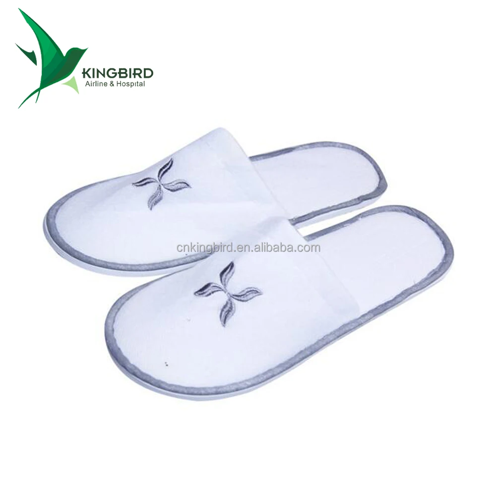 OEM Logo Cheap White Disposable Hotel Slipper for Sale