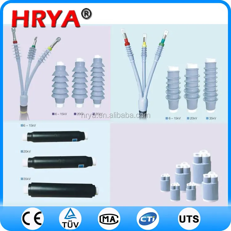 11kv холодной усадки прекращение комплект оптовая 1kv кабель терминалы