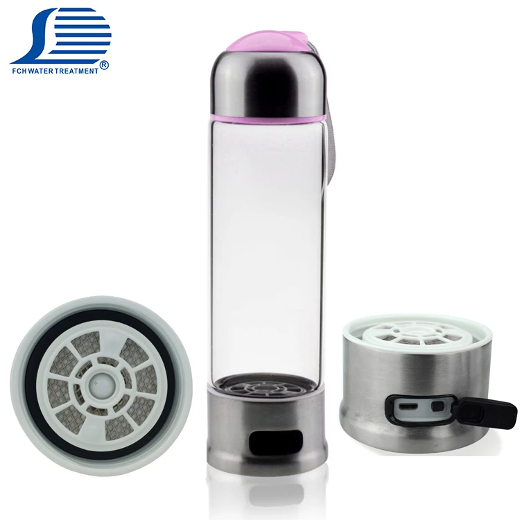 anion internal water purifier hydrogen rich pure water RO bottle filter ionizer Japan ionized water