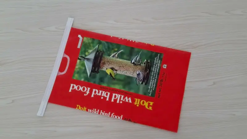 20 фунтов птицы корма мешок, американский диких птиц feed мешок, бопп даминированные pp сплетенные мешок