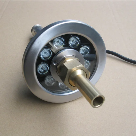 
DMX controller outdoor submersible fountain pump with led light 