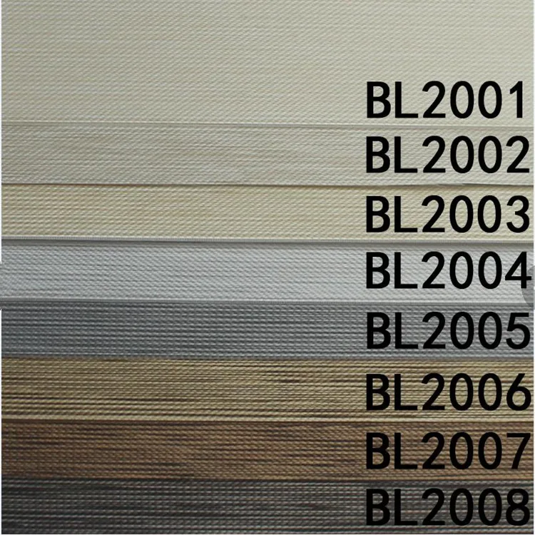 automatic korean roller blinds double layer zebra window curtain