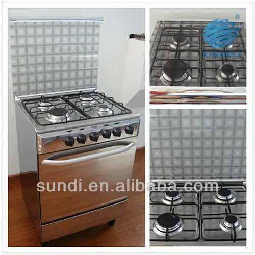 Best quality gas cooker with oven four burner for chicken in Gabon