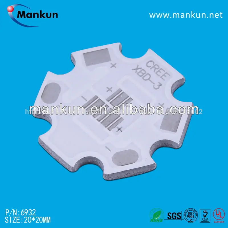 звезда платы,Щит на алюминиевом PCB