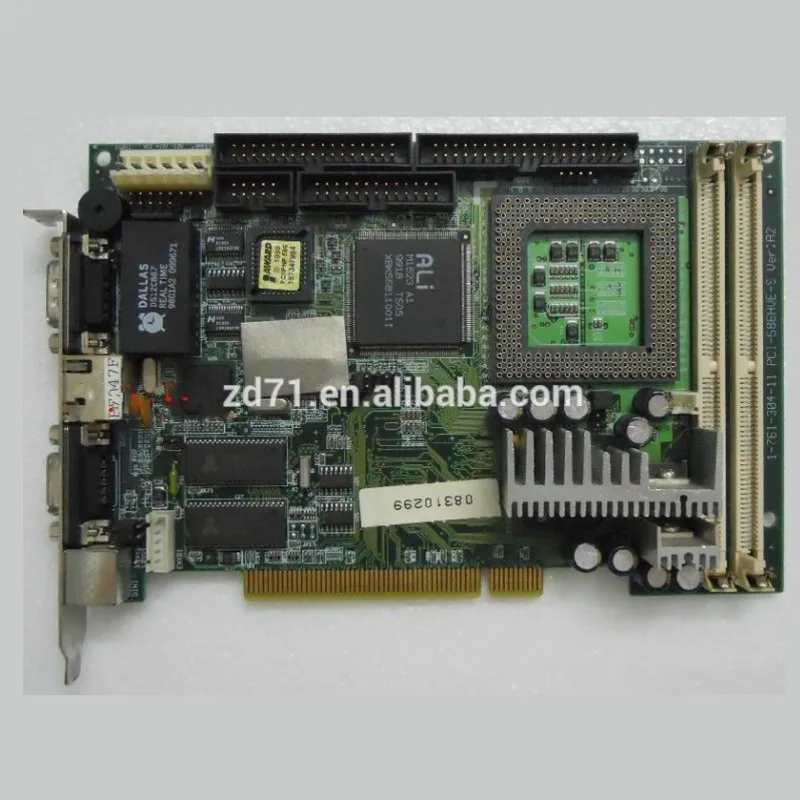 PCI-586HVE-S industrial mainboard CPU Card tested working PCI-586HVE