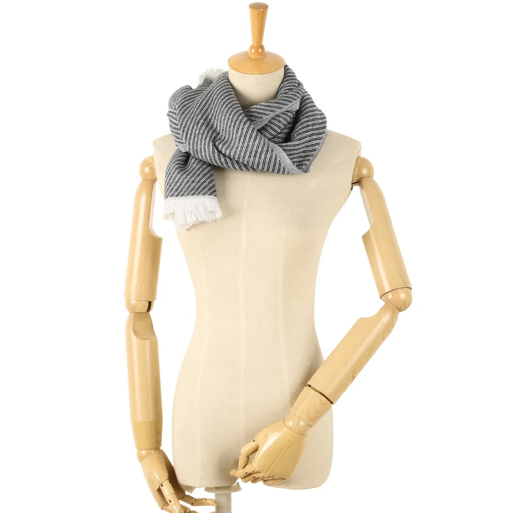 Горячие продажи лучшее качество чистой шерсти тканые мужской шарф