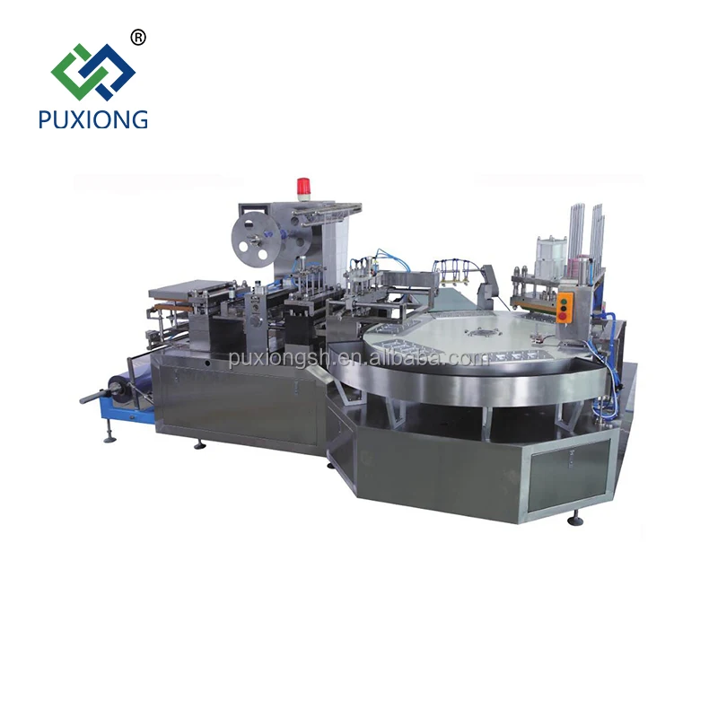 
full-auto plastic blister Forming Filling Sealing Cutting Packaging Machine 