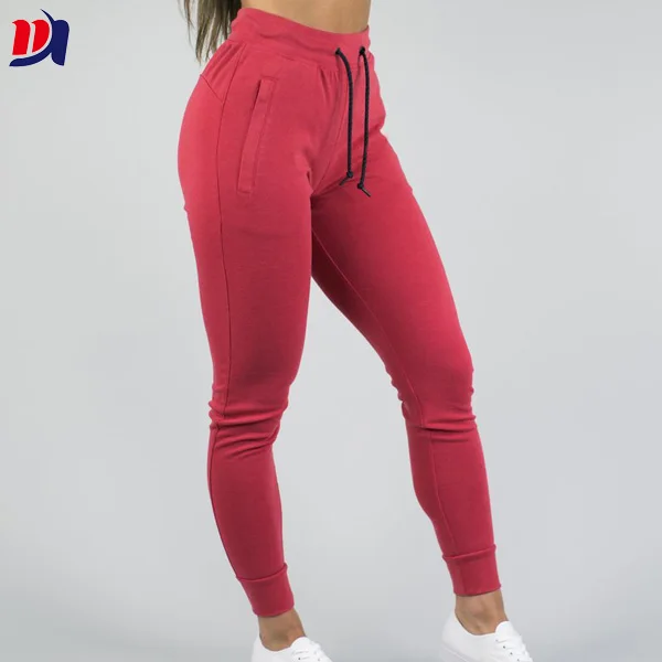 Slim Fitness Womens Custom Athletic Gym Wear Sports Training Or Running Joggers