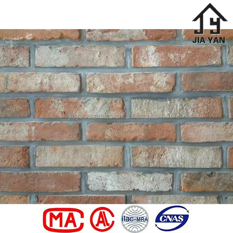 Light Weight Cut Piece Of Old Red Reclaimed Brick