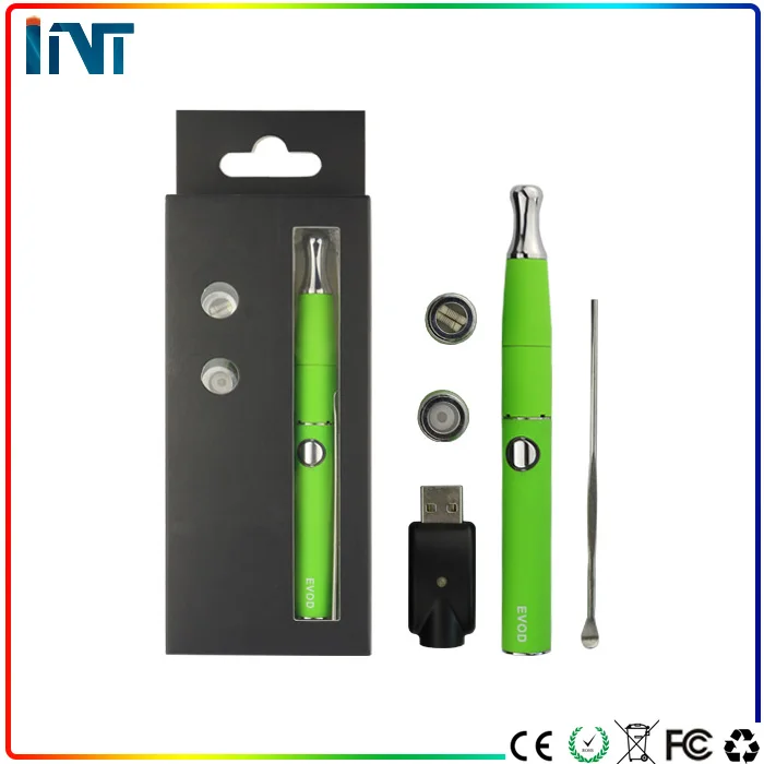 
China wholesale wax vaporizer pen dry herb vape pen huge vapor 650mah evod battery with best price 